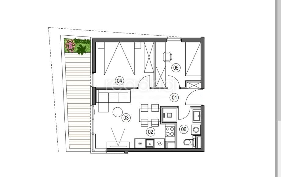 Stan: Split - Mejaši - 45m2 -2S - Prvo useljenje -  Novogradnja, garaža — Image 7