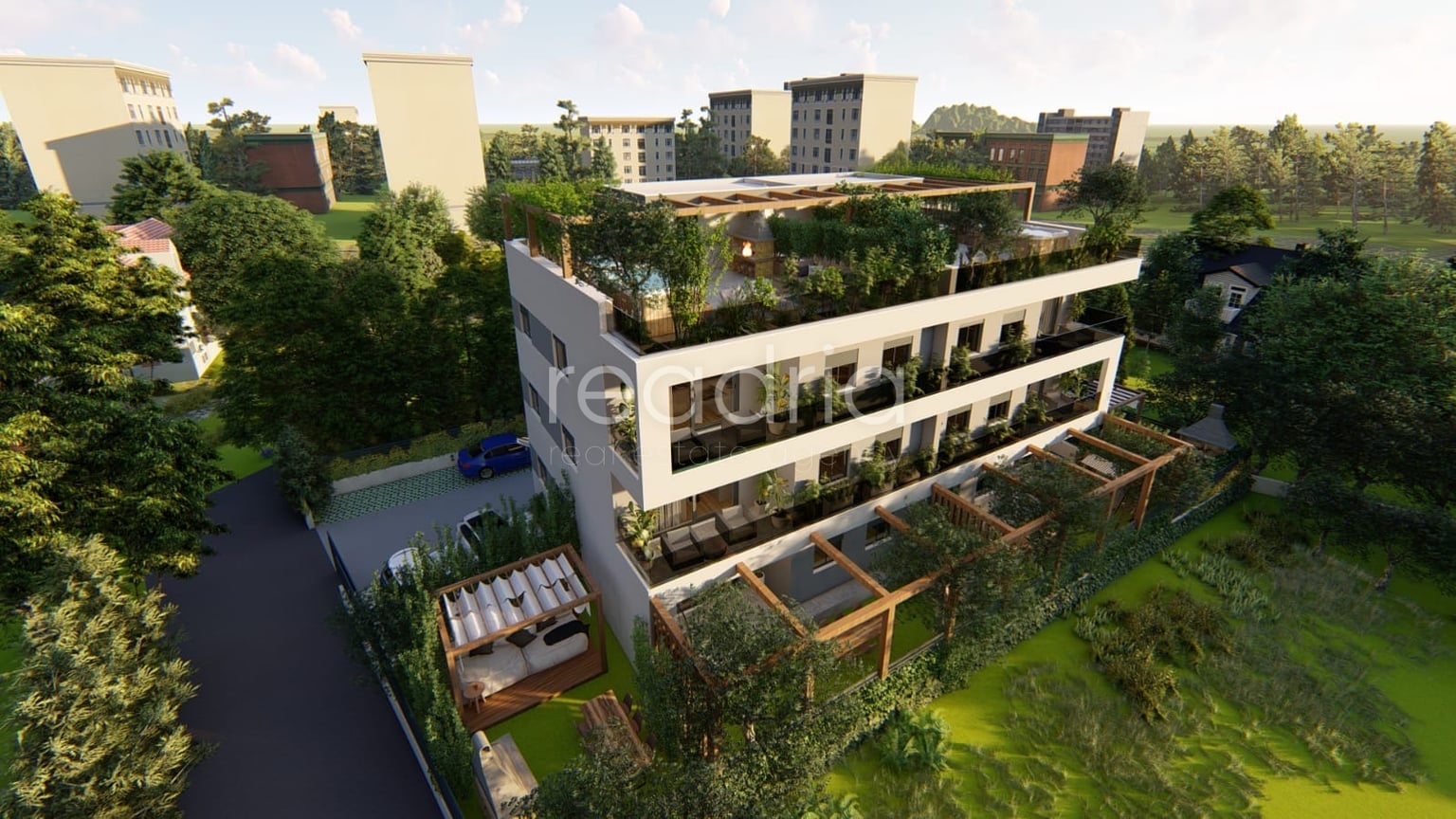 Kaštel Kambelovac – luksuzni trosoban penthouse s krovnom terasom — Kaštel Kambelovac, Kaštela